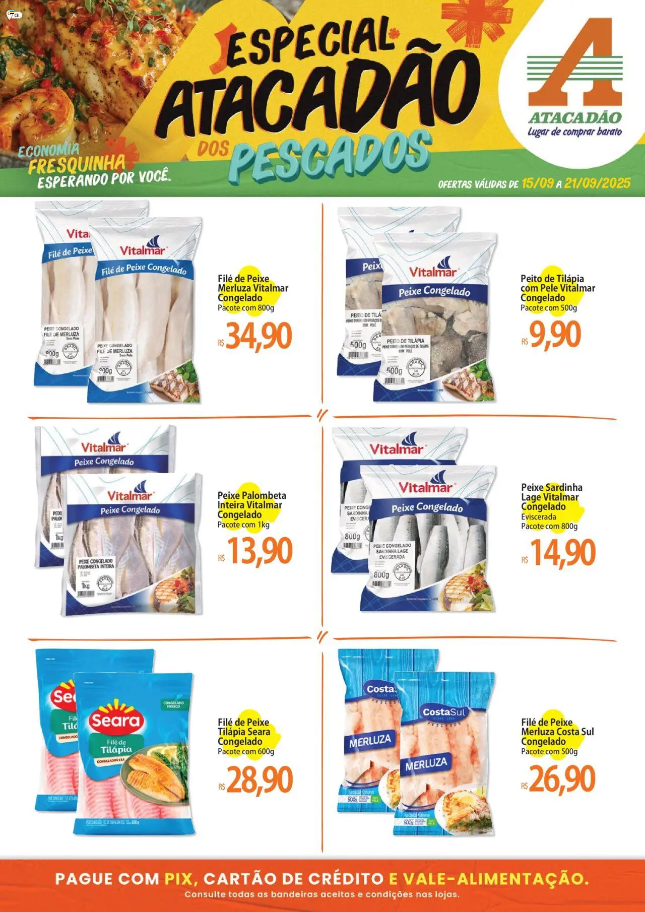 Atacadão folheto "Ofertas - CE" válido a partir de 15/09/2025 - número de página 1