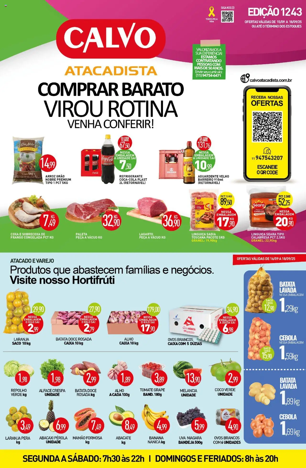 Calvo Atacadista folheto "Ofertas da semana" válido a partir de 15/09/2025 - número de página 1