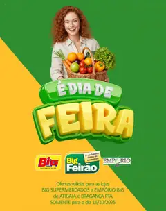 Pré-Visualização do folheto "Ofertas do Dia" da loja Big Supermercados válido a partir de 16/10/2025