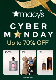 Ad Preview of Macy's Cyber Monday from 11/30/2025