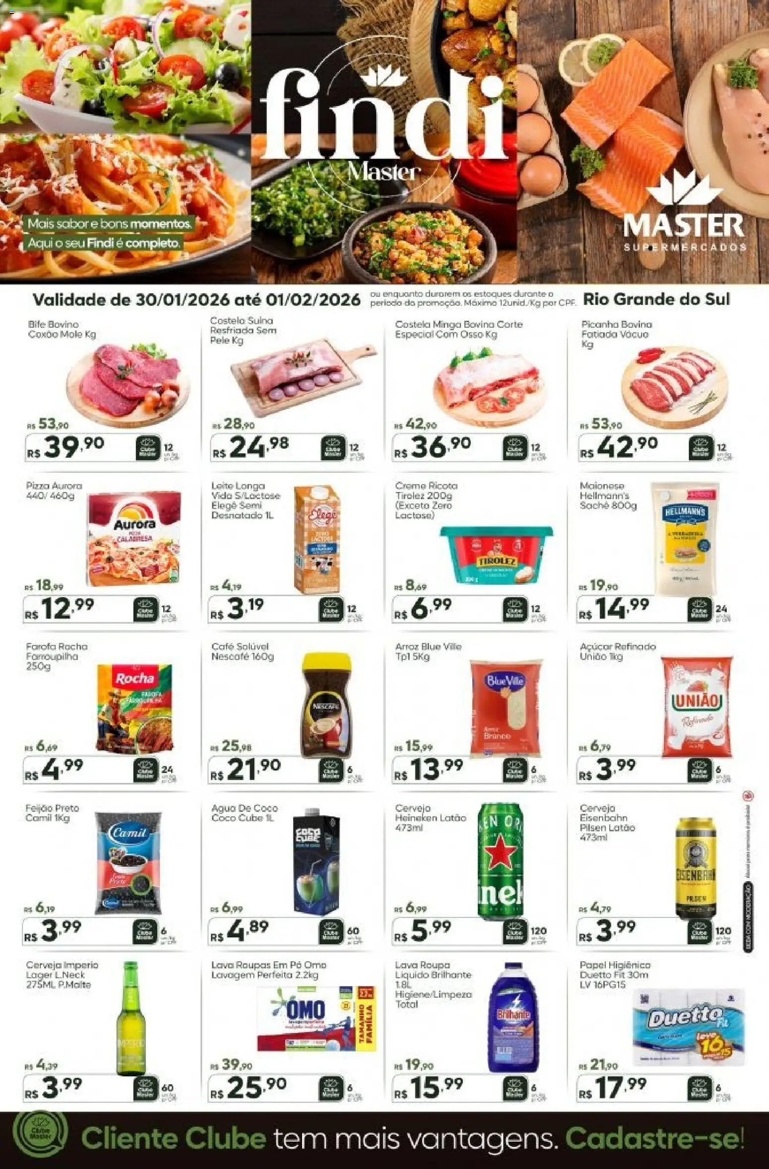 Pré-Visualização do folheto "Ofertas da semana" da loja Master válido a partir de 30/01/2026