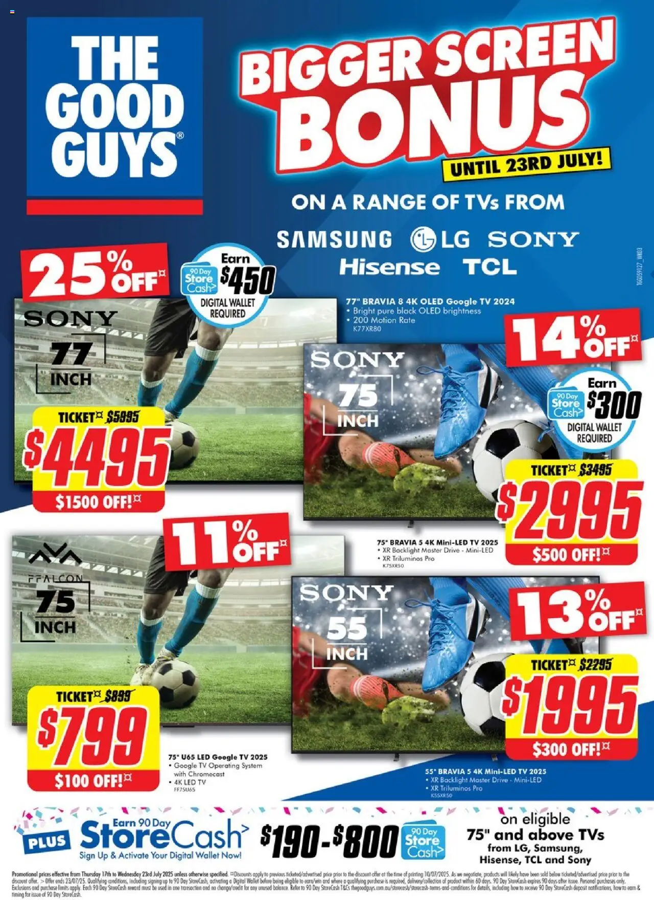 The Good Guys catalogue valid from 16/07/2025 - page 1