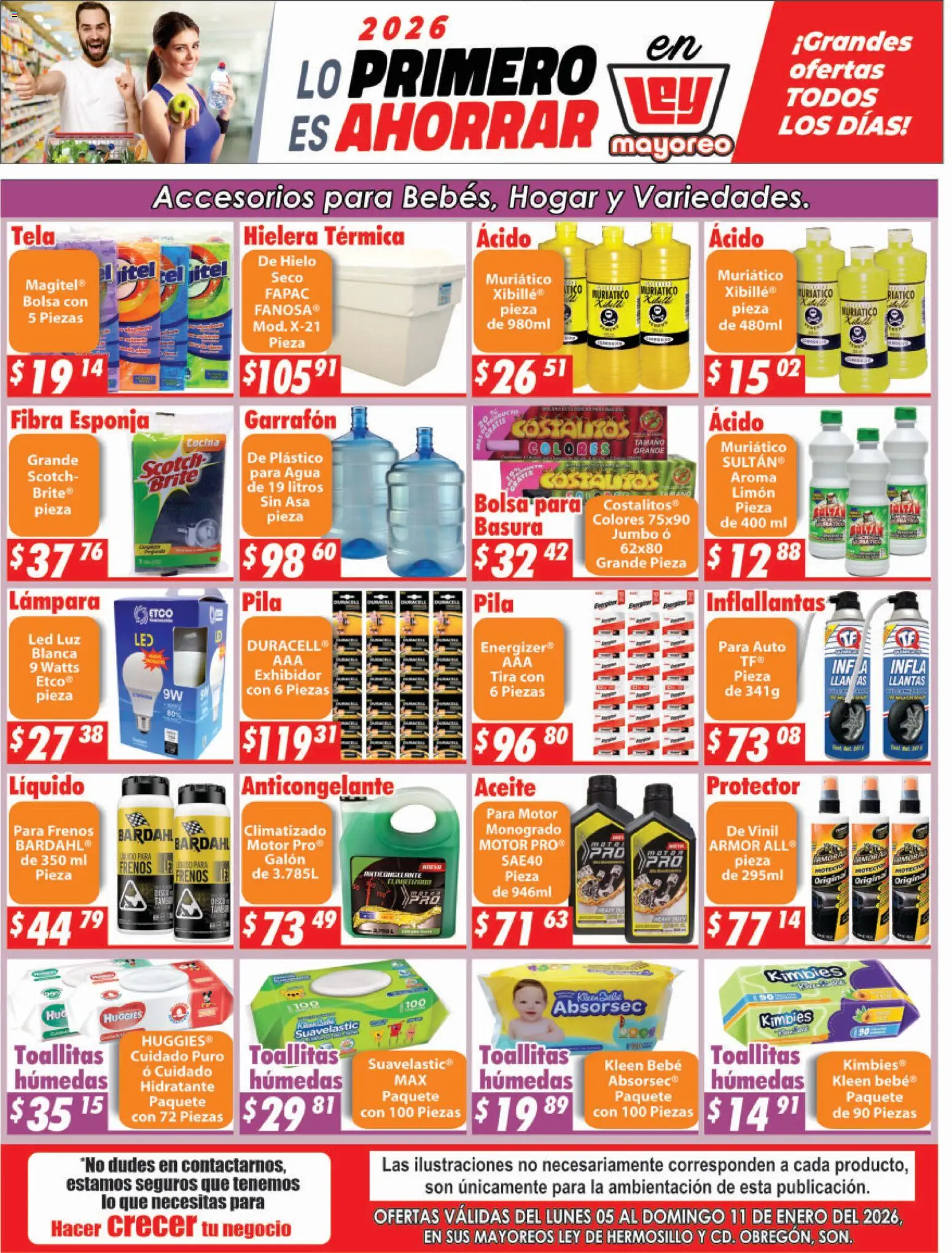 Vista previa las ofertas de la tienda Casa Ley - Folleto Hermosillo desde el 05/01/2026 