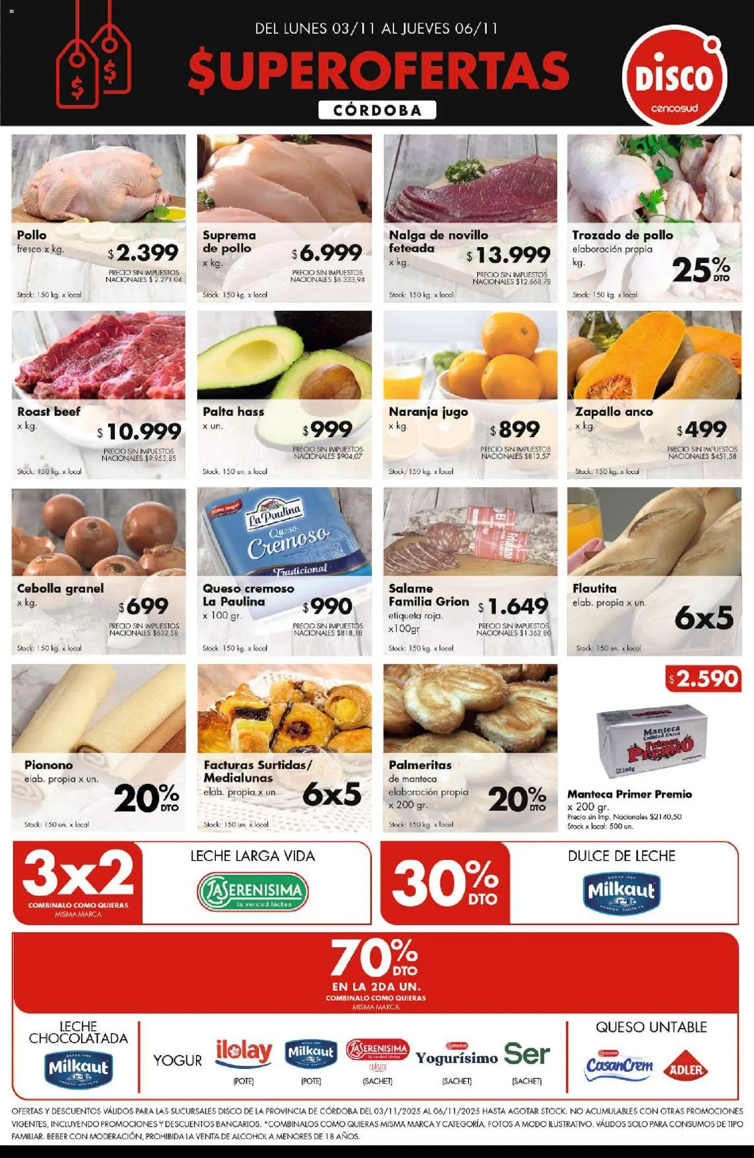 Vista previa del folleto de la tienda Disco válido desde el 02/11/2025 