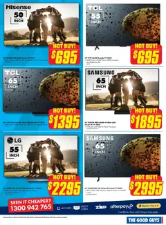 Preview of catalogue Catalogue from shop The Good Guys valid 29/10/2025 | Page: 3