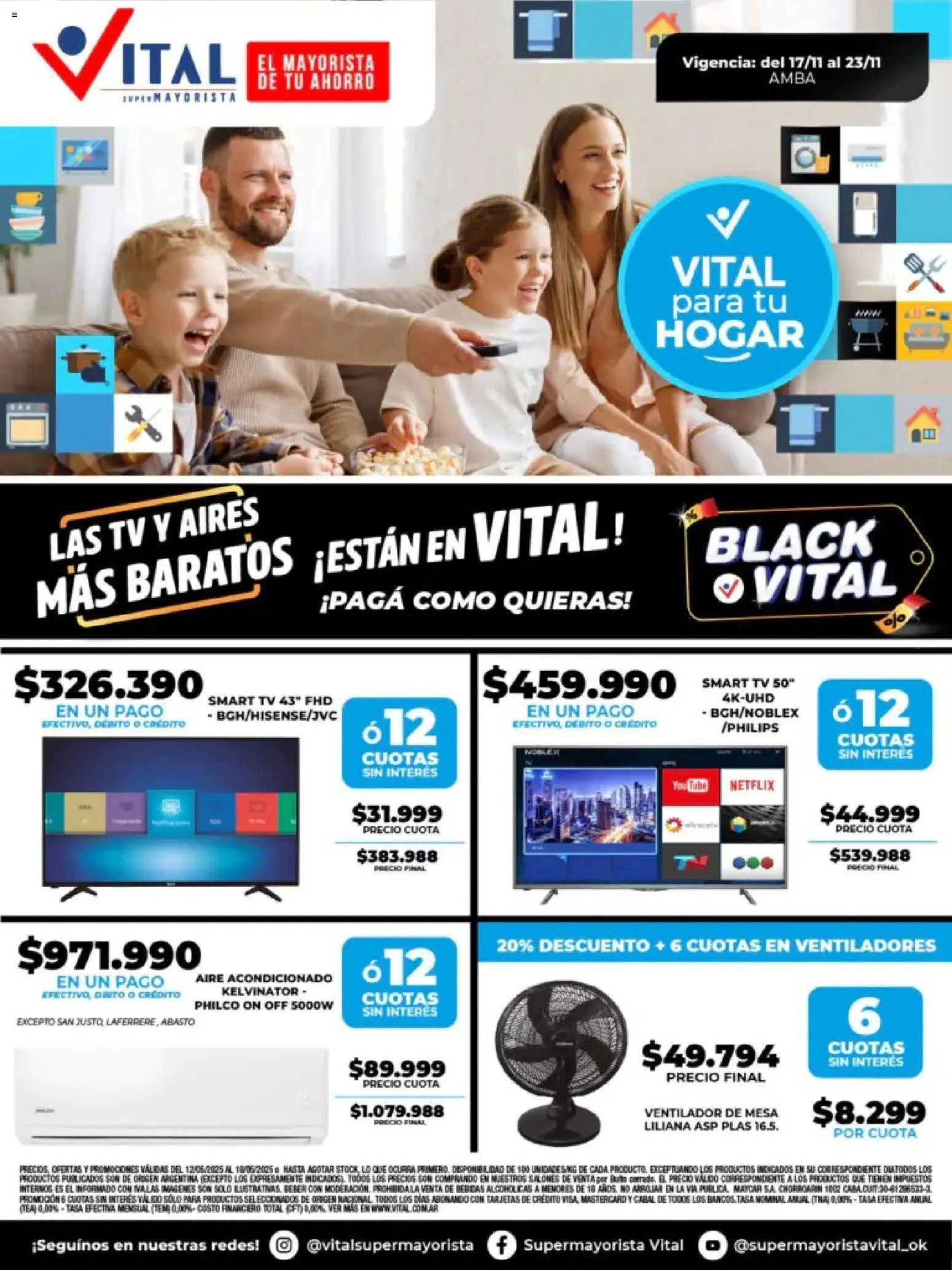 Vista previa del folleto de la tienda Vital válido desde el 17/11/2025 