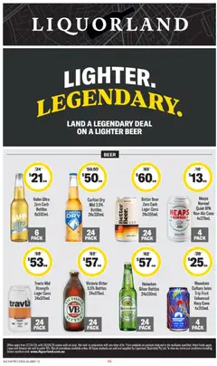 Preview of catalogue Liquorland catalogue TAS from shop Liquorland valid 22/04/2026