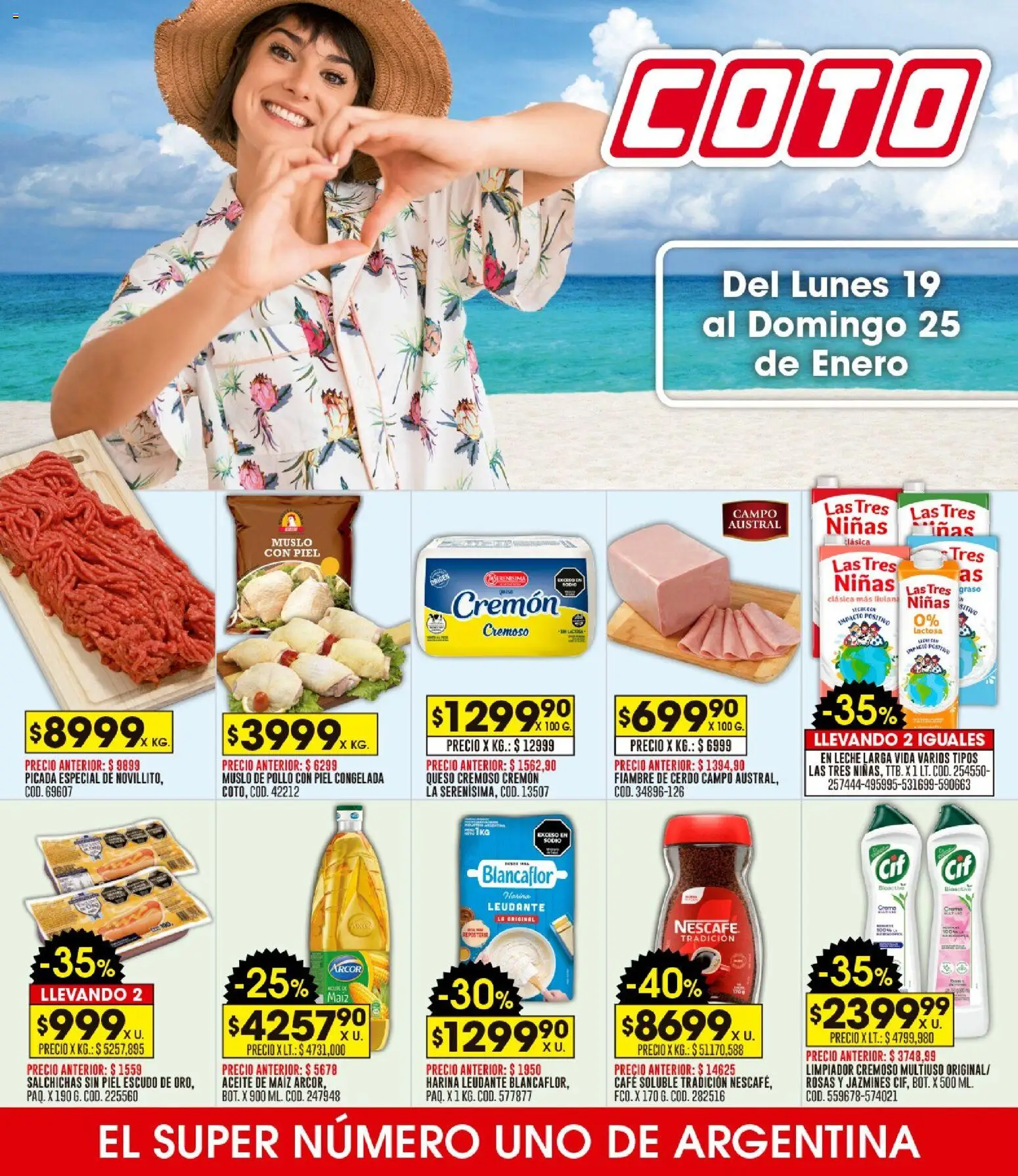 Vista previa del folleto de la tienda Coto válido desde el 19/01/2026 