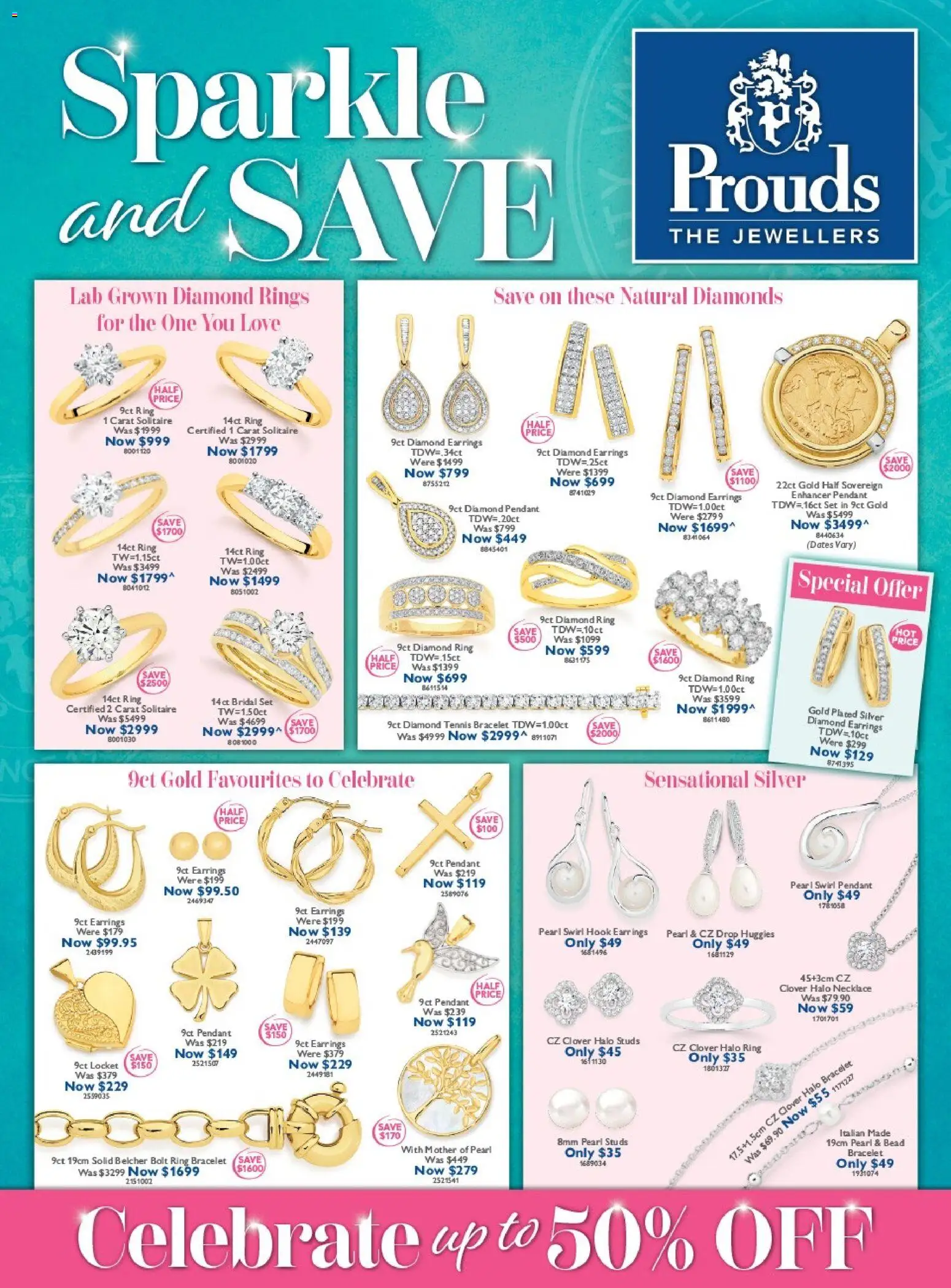 Preview of catalogue Prouds The Jewellers catalogue from shop Prouds The Jewellers valid 23/03/2026