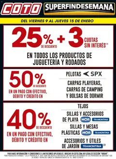 Vista previa del folleto de la tienda Coto válido desde el 09/01/2026 