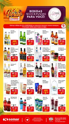 Pré-Visualização do folheto "Ofertas Adega" da loja Semar Supermercado válido a partir de 23/01/2026