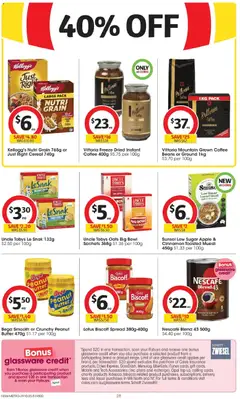 Preview of catalogue Catalogue NSW from shop Coles valid 29/10/2025 | Page: 28