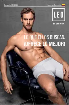  Vista previa del prospecto Catálogo masculino del almacen Leonisa válida del 04/08/2025 al 31/08/2025
