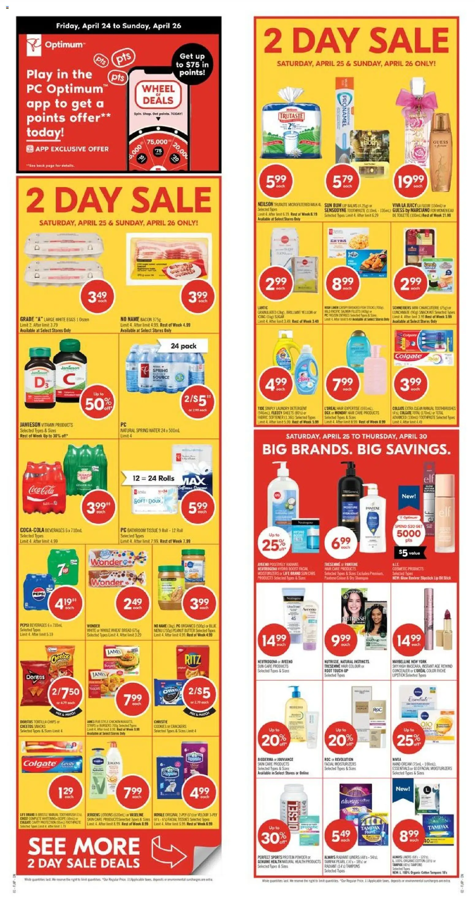 Preview of leaflet Shoppers weekly flyer / circulaire from shop Shoppers is valid from Apr 24, 2026