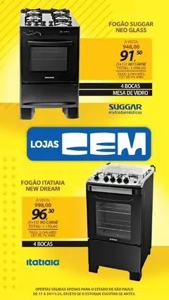 Pré-Visualização do folheto "Ofertas atuais" da loja Lojas Cem válido a partir de 17/11/2025 | Página: 39