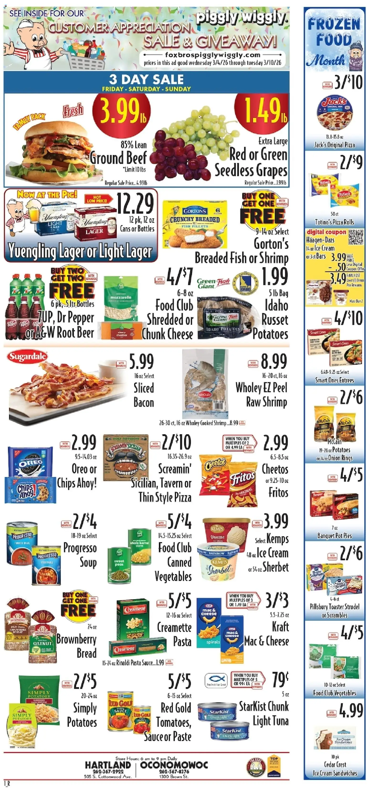 Ad Preview of Piggly Wiggly Piggly Wiggly Weekly Ad from 03/04/2026
