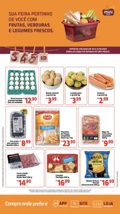 Pré-Visualização do folheto "Ofertas Terça e Quinta" da loja Mini Extra válido a partir de 19/08/2025