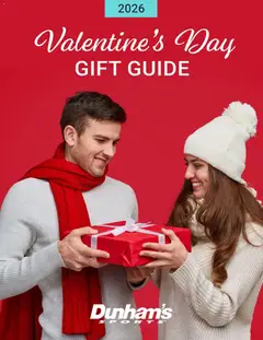 Ad Preview of Dunham's Sports Valentine's Day Gift Guide from 01/15/2026