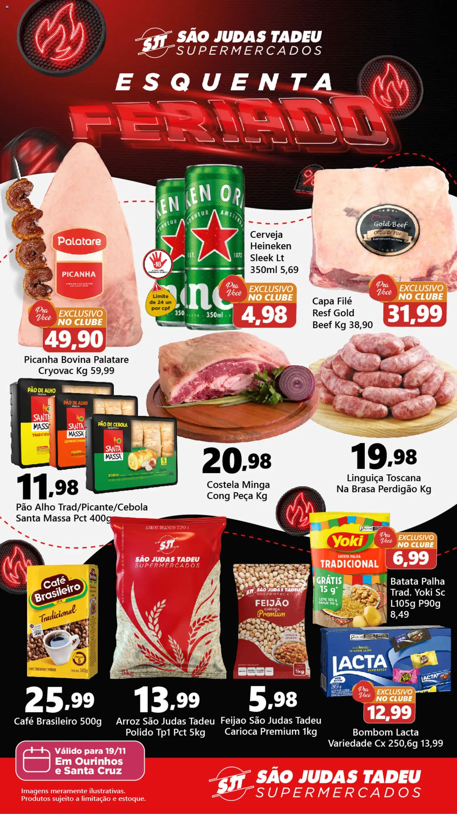 Pré-Visualização do folheto "Ofertas da semana" da loja São Judas Tadeu válido a partir de 19/11/2025