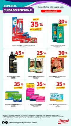 Vista previa del folleto de la tienda Hipermercado Libertad válido desde el 17/10/2025 
