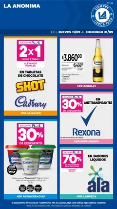 Vista previa del folleto de la tienda La Anonima válido desde el 11/09/2025 