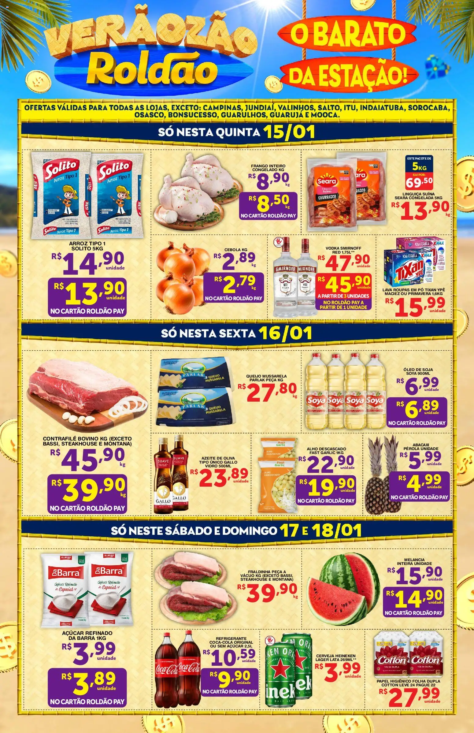 Pré-Visualização do folheto "Ofertas da semana" da loja Roldão válido a partir de 15/01/2026
