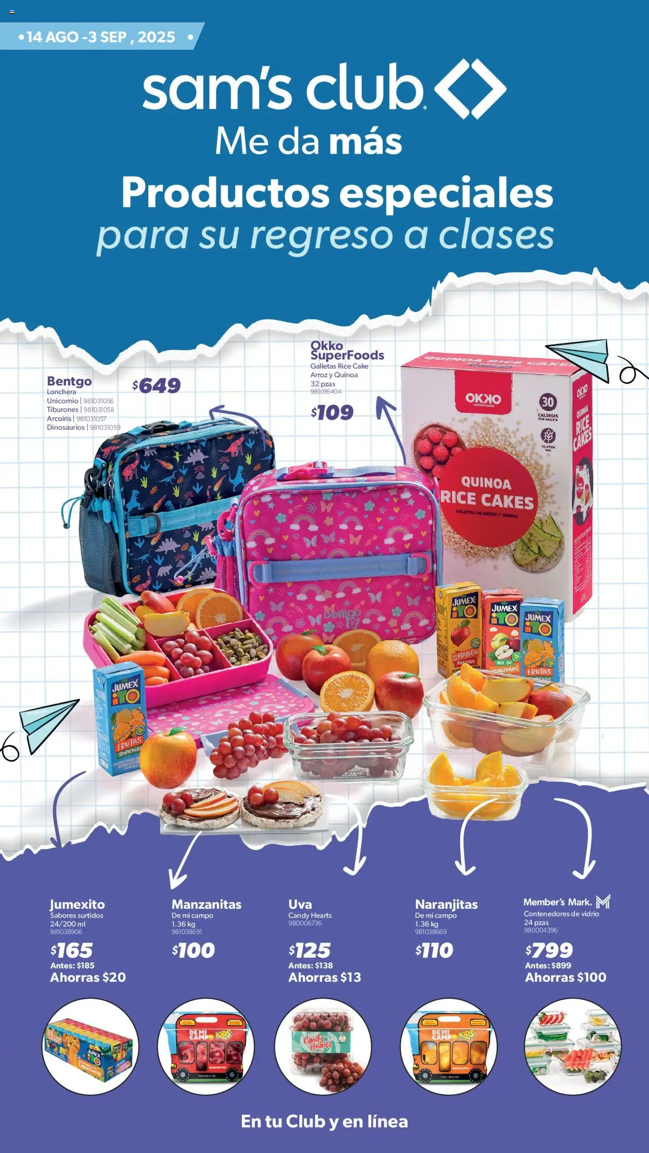 Catálogo Frontera Sam's Club y sus promociones válidas desde el 14/08/2025 - Número de página 1