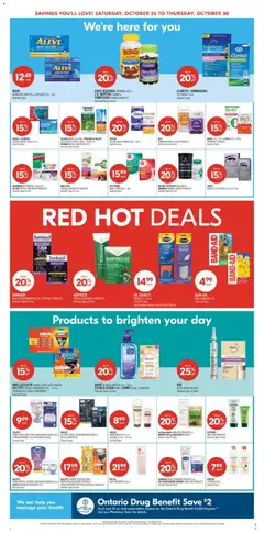 Preview of leaflet Weekly flyer / circulaire from shop Shoppers is valid from Oct 25, 2025 | Page: 4