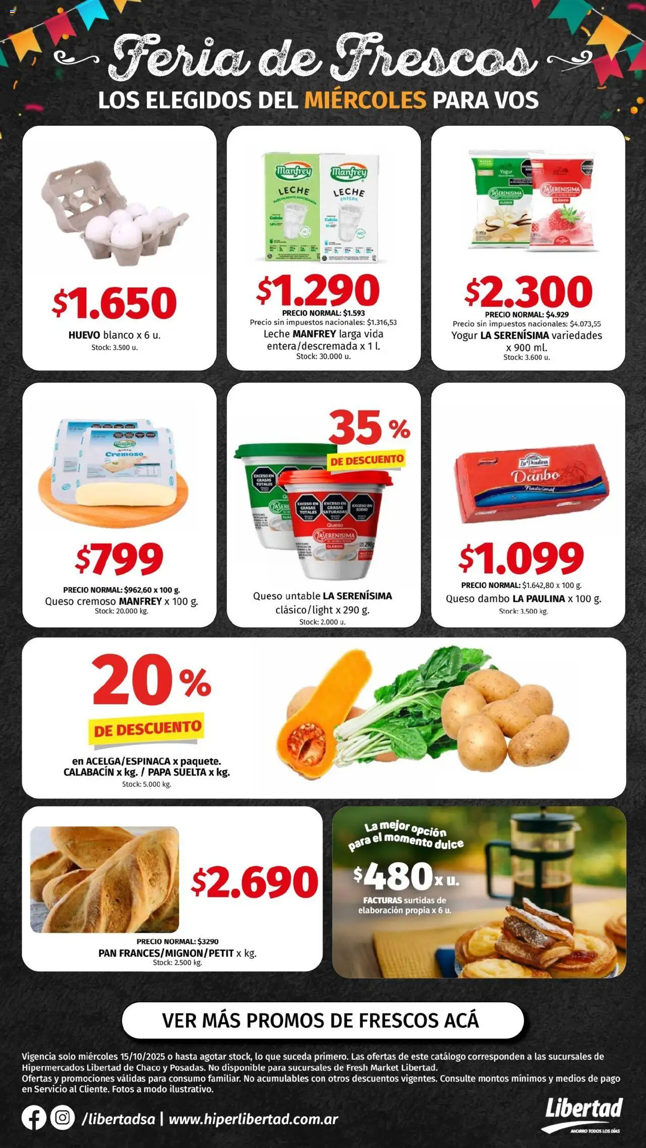 Hipermercado Libertad Miercoles - nea SEM 42 del 15/10/2025 Online