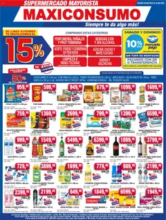 Vista previa del folleto de la tienda Maxiconsumo válido desde el 04/08/2025 