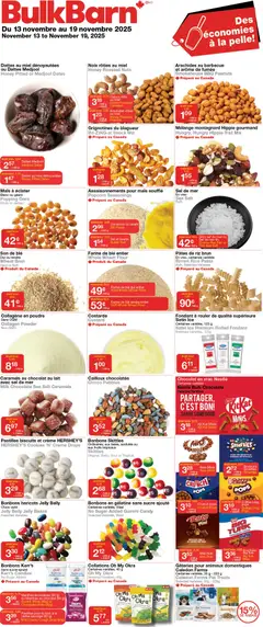 Preview of leaflet Circulaire from shop Bulk Barn is valid from Nov 13, 2025