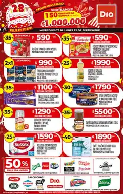 Vista previa del folleto de la tienda Dia válido desde el 17/09/2025 