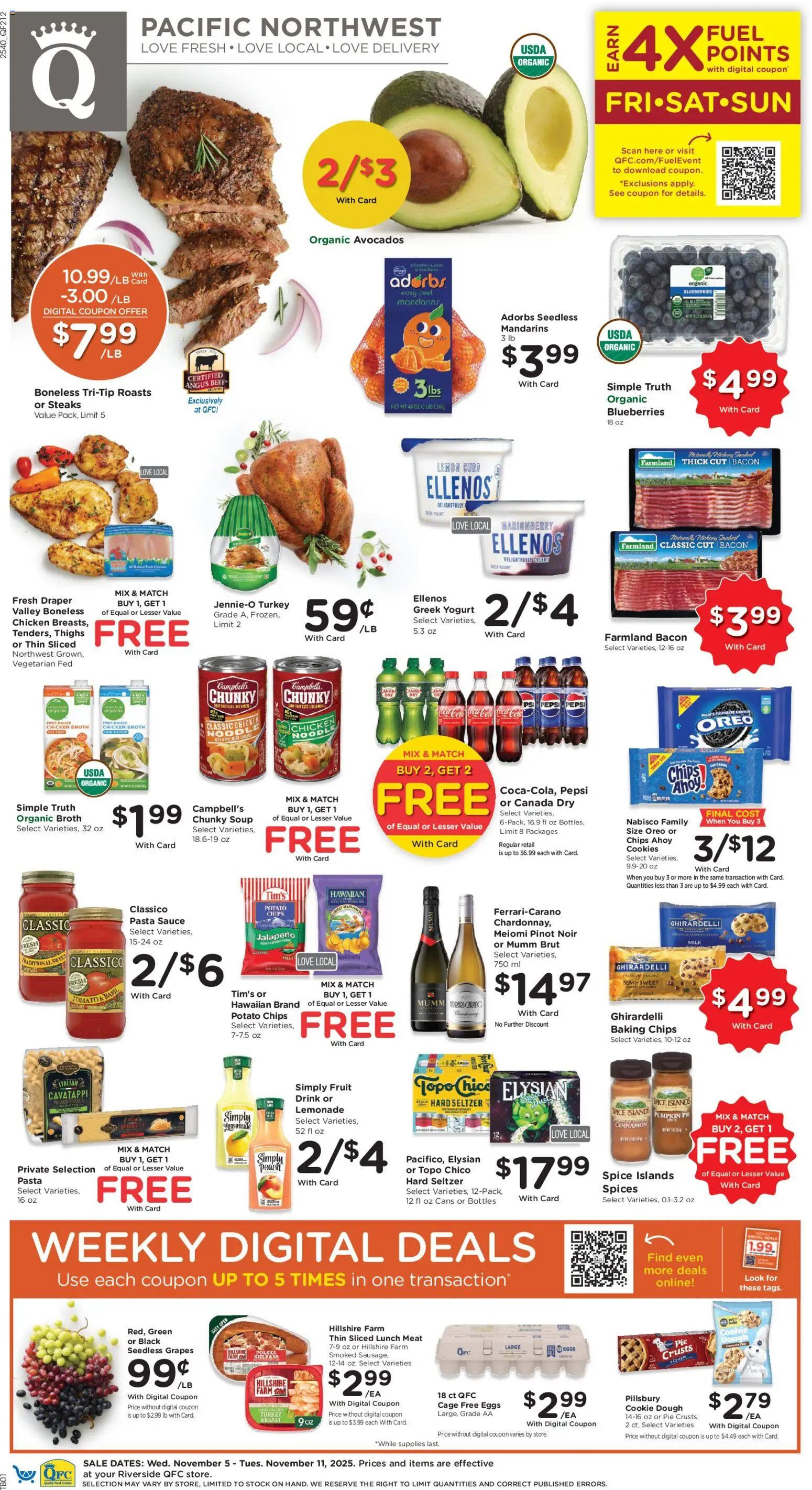 Ad Preview of QFC Weekly Ad - WA from 11/05/2025