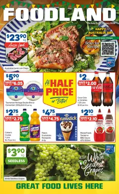 Preview of catalogue Catalogue from shop Foodland valid 21/01/2026
