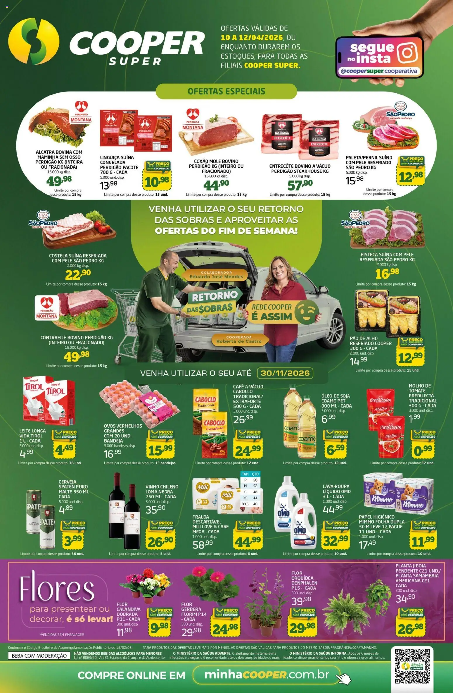 Pré-Visualização do folheto "Cooper ofertas Fim de semana" da loja Cooper válido a partir de 10/04/2026