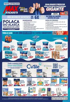 Pré-Visualização do folheto "Max Atacadista ofertas Peixaria" da loja Max Atacadista válido a partir de 16/03/2026