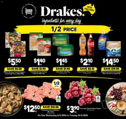 Preview of catalogue Drakes catalogue QLD from shop Drakes valid 08/04/2026
