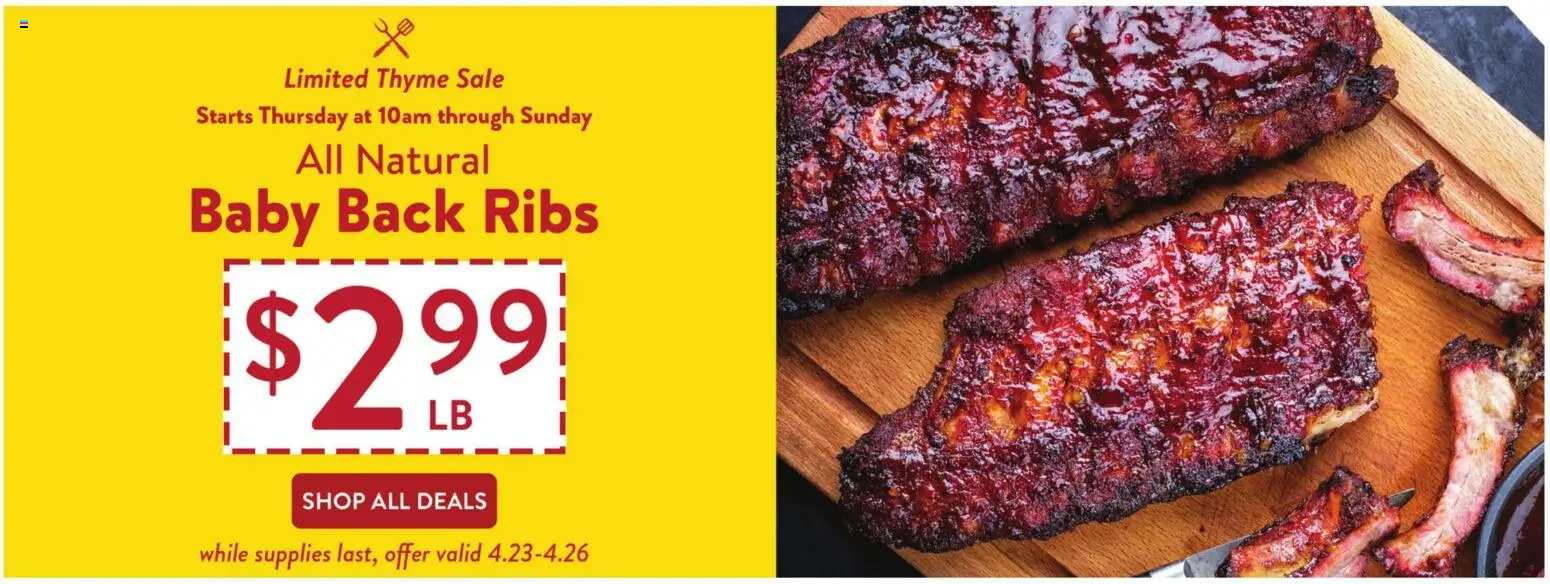 Ad Preview of Fresh Thyme Fresh Thyme Weekly Ad - MN from 04/22/2026