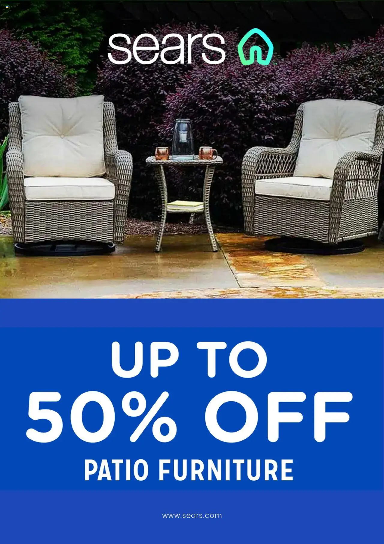 Sears Weekly Ad from 07/07/2025 - Flyer - Page number 1 - Patio furniture