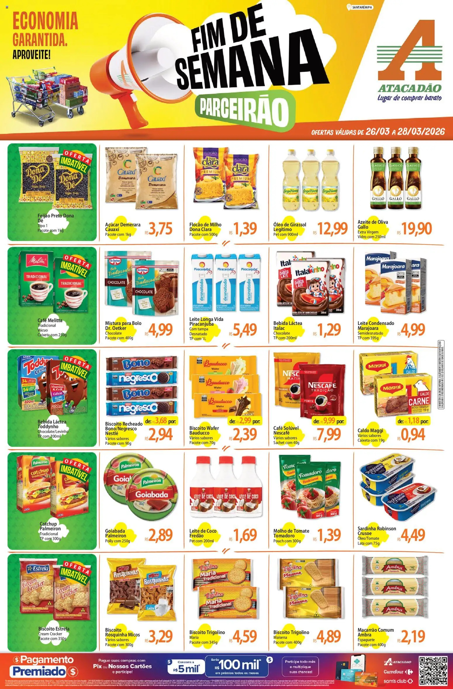 Pré-Visualização do folheto "Atacadão ofertas - PA" da loja Atacadão válido a partir de 26/03/2026