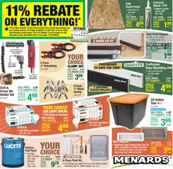 Ad Preview of Menards Weekly Ad from 10/22/2025