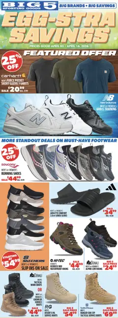 Ad Preview of Big 5 Sporting Goods Big 5 Sporting Goods Weekly Ad from 04/03/2026