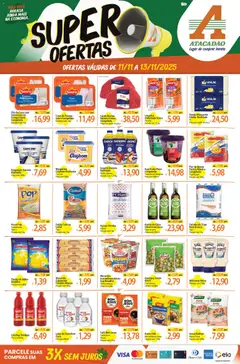 Pré-Visualização do folheto "Ofertas - PE" da loja Atacadão válido a partir de 11/11/2025