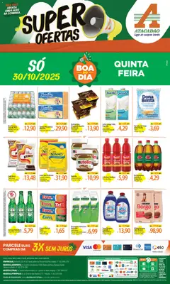 Pré-Visualização do folheto "Ofertas - AL" da loja Atacadão válido a partir de 30/10/2025