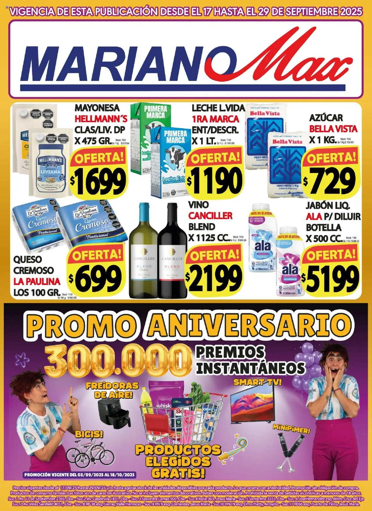 Mariano Max Catálogo del 17/09/2025 Online