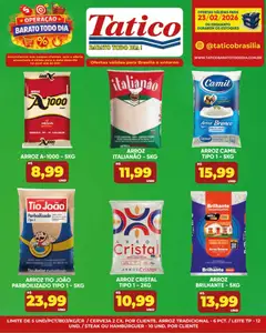Pré-Visualização do folheto "Ofertas do Dia" da loja Tatico válido a partir de 23/02/2026