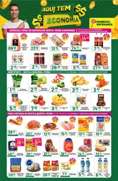 Pré-Visualização do folheto "Ofertas Economia" da loja Comercial Esperança válido a partir de 11/07/2025