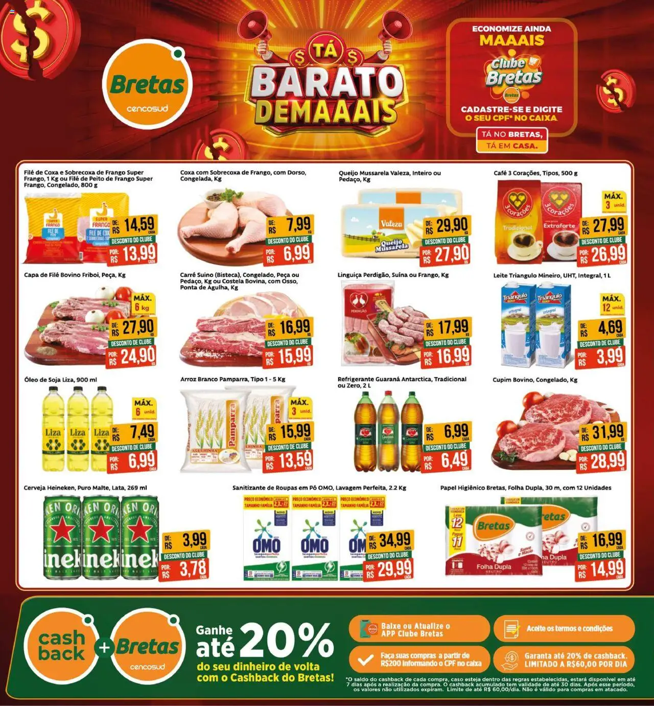 Bretas folheto "Ofertas Fim de semana" válido a partir de 03/10/2025 - número de página 1