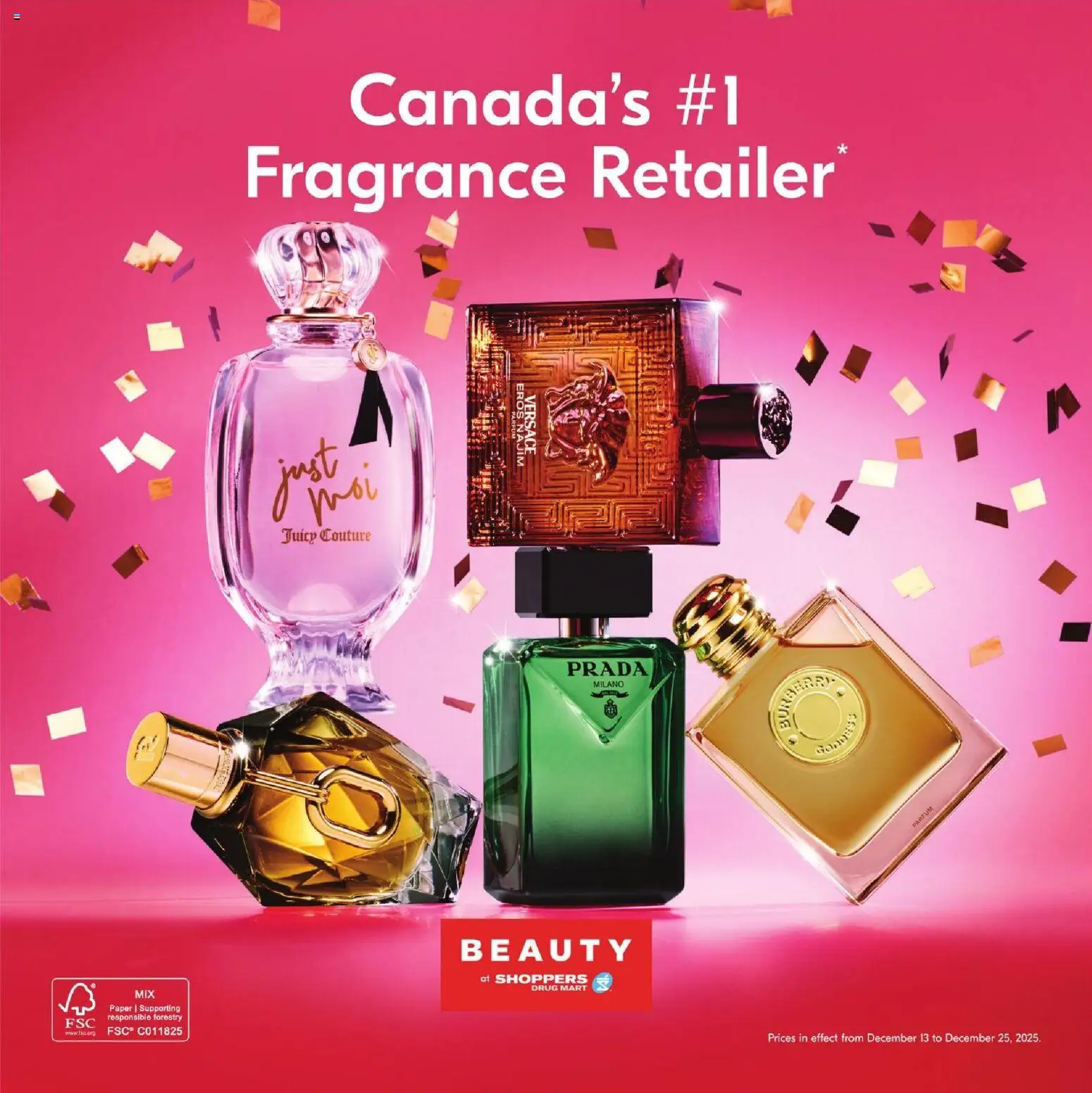 Preview of leaflet Fragrance Flyer from shop Shoppers is valid from Dec 13, 2025