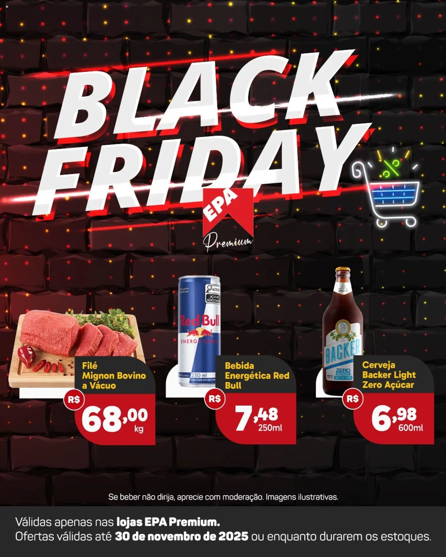 Pré-Visualização do folheto "Black Friday" da loja EPA válido a partir de 28/11/2025